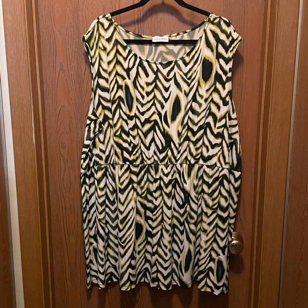 Gentky used Fashion Bug sz 3x Zebra Print Tunic!!!